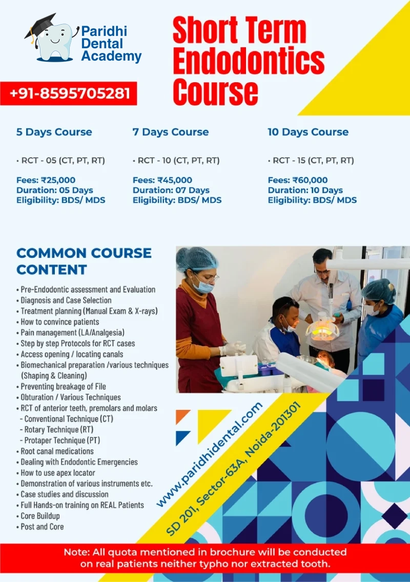 Short Term Endodontics Course